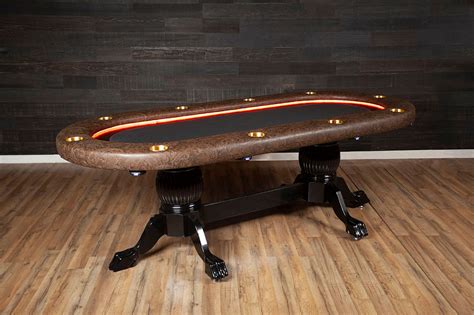 The Elite Alpha Poker Table by BBO Poker Tables.
